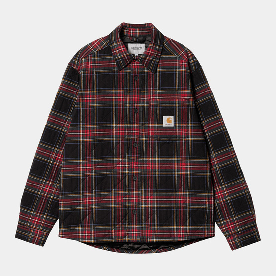 carhartt WIP Wiles Shirt Jac Jacket (Negru)