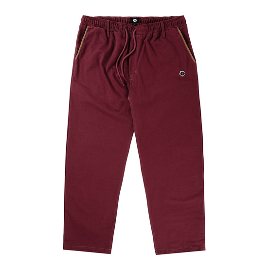 pantaloni largi Magenta 2 Tone (Burgundia)